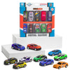 Storio Pack of 10 Racing Mini Metal Cars Set for Kids