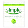 Simple Pure Soap for Sensitive Skin - 125 gms (Pack of 2)