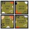 Kotart Engineered Wood Lets Stay Home Frames For Wall Decor Motivational Quotes Set Of 4