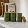 MARROW LANE Sugar Coffee Tea Canister Set of 3 - 1100 ML Airtight Kitchen Storage