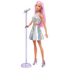 Barbie Pop Star Doll Dressed in Iridescent Skirt with Microphone