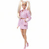 Barbie Deluxe Style Doll in Pink Denim Outfit