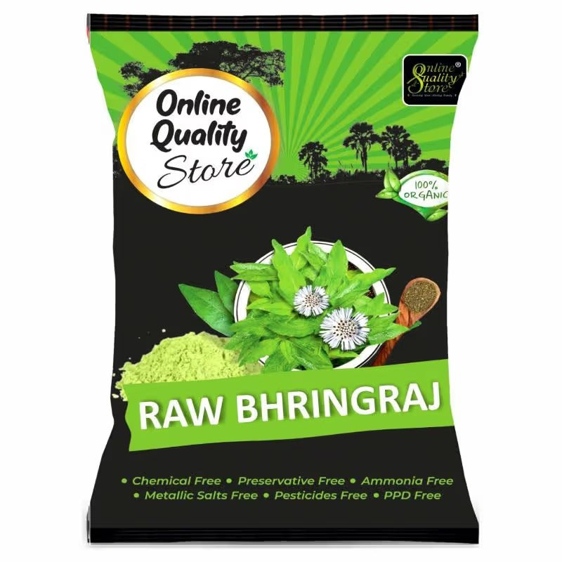 Online Quality Store Raw Bringraj For Hair - 100g - DesiPick