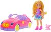 Barbie Chelsea Doll & Toy Car Set with Bear-Themed