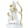 ALILA Marble Finish Murti Idol Statue Sculpture Spiritual (Shri Ram White Idol, 13.5 Inch)