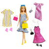 Barbie Doll with Clothes and Accessories for 4 Complete Outfits