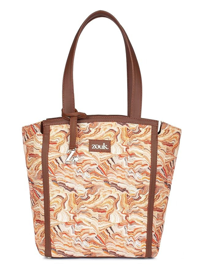Zouk Adira Tote Jute Handbag for Women