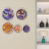 Ritualistic Kashmiri Wall Plates for Home Decoration Wall Showpiece Set of 5 Plates