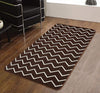 Saral Home Zig Zag Designer Soft Cotton Durable & Washable Multipurpose Runner