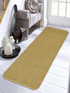 Saral Home Rectangular Solid Soft PP Yarn Durable & Washable Multipurpose Runner