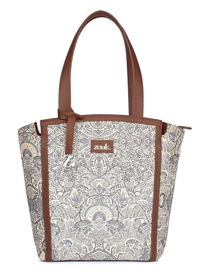 Zouk Adira Tote Jute Handbag for Women
