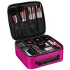 Bronson Professional Makeup Cosmetics Storage Case with Adjustable Compartment Multicolor