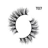 Bronson Professional Eyelash Set 3D False Long and Natural Eye Makeup 8 Pairs T07