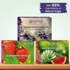 Aroma Treasures Fruit Facial Kits Combo (Watermelon, Strawberry & Blackcurrant) - 75g