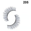 Bronson Professional False Eyelashes Set of 5 Pair 6D Long and Natural 205