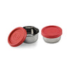 Signoraware Nano Round Steel Small Container Set of 2