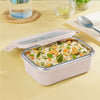 Borosil Larah FreshByte Rectangular Lunch Box  400ml