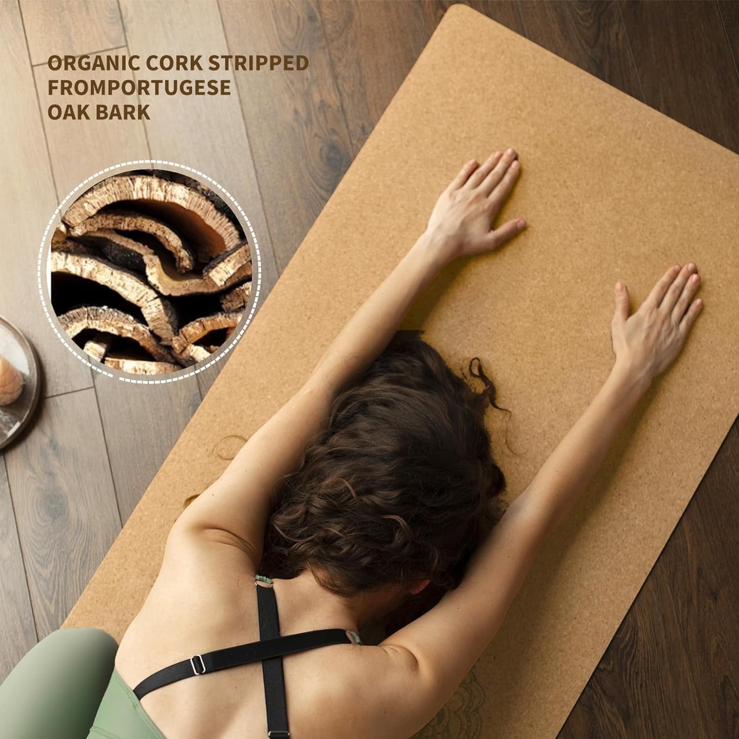 Filixtrue Natural Cork Yoga Mat