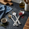 Kraft Stainless Steel Basting Oval Spoon No. 3, 4 & 5