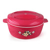Cello Roti Plus Insulated Casserole Hot Pot Box Case with Lid 2000 ml Pink