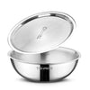 Bergner TriPro Tri-Ply Stainless Steel Tasra with Lid