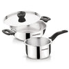 Bergner Essential Plus Stainless Steel 3 Pcs Cookware Set