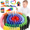 Toy Imagine 240 Pcs Wooden Domino Blocks Set for Kids