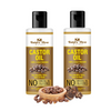 Nature Glow Castor + 4-in-1 Hair Oil Pack of 2