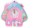 WISHKEY Cute Attractive Metal House Piggy Bank With Battery Operated Clock|Security Lock & Keys