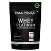 Nakpro Platinum Whey Protein Isolate | 82g Protein Vanilla Flavour - 1000 gms