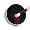 Bronson Professional Makeup Brush Cleaner Sponge Tin Quick Cleaning with Powder Colour Removal