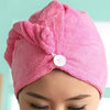 Bronson Professional Hair Wrapper Towel for Quick Hair Drying with Microfiber