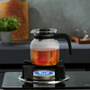 Borosil Glass Kettle Tea Coffee Teapot Carafe 650ml