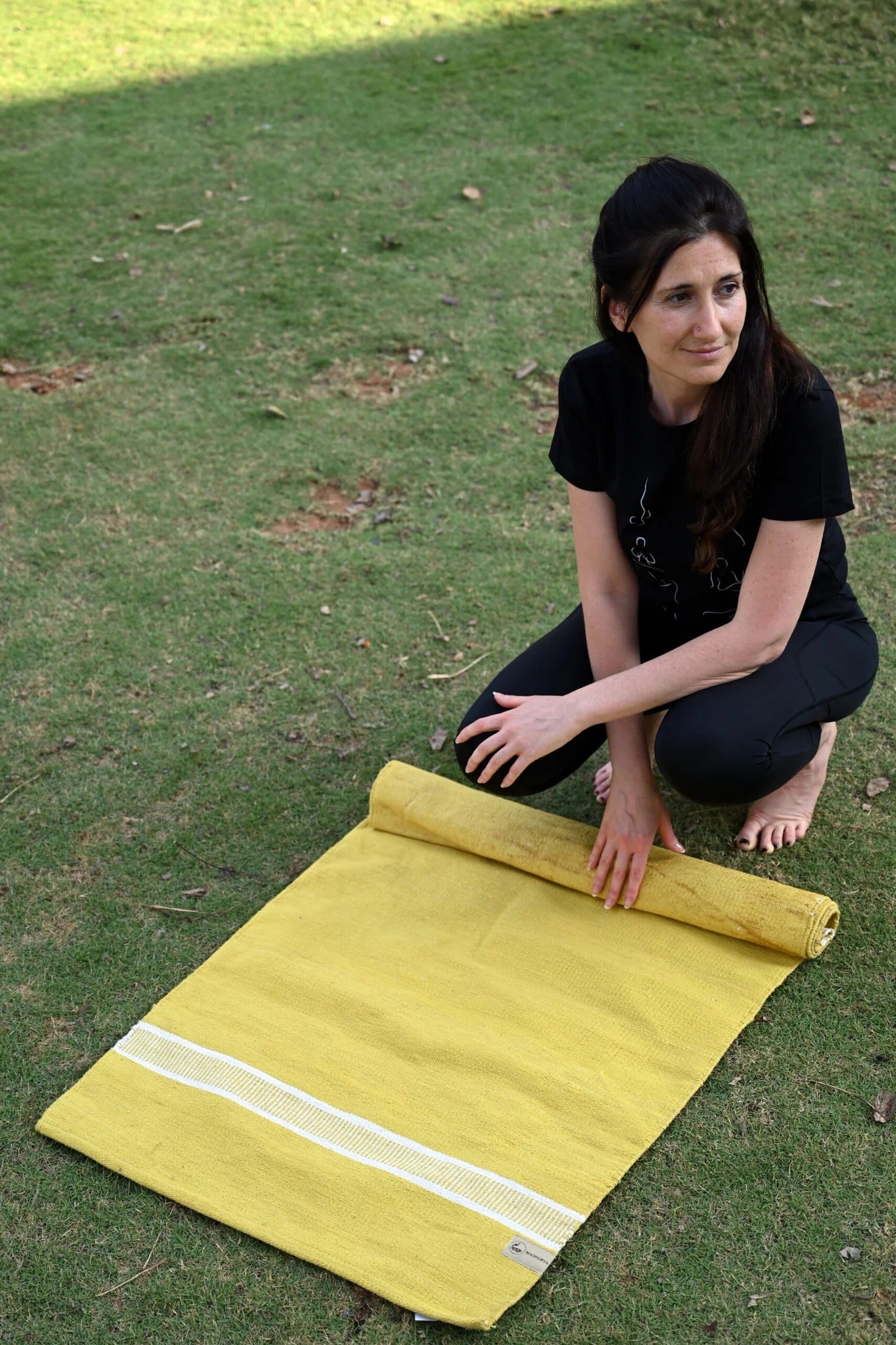 Madhurya Vibrance Mat (Herbal dyed with Turmeric)