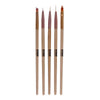 Bronson Professional Nail Art Ombre Brush and Gel Liner Brush Set Pack of 5