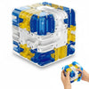 Transparent 3D Maze Cube Puzzle Toy