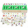 Chanak Wooden Sorting Box Animals| Fruits| Vegetables Matching Box Puzzles Brain Teaser 55 Pieces