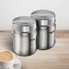 Vinod Kraft Stainless Steel Regal Canister Set 2Pcs Airtight Storage Containers