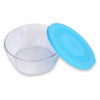 Signoraware Crystal Round Small Plastic Container with Seal 280ml