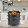 Hawkins Hard Anodised 3-Dish Set for 6.5 Litre Pressure Cooker (ADS65)