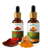 Nature Glow Kumkumadi + Turmeric Essential Oil Pack of 2 (30ml)
