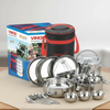 Vinod Stainless Steel Travelling Set of 4 (10 inch)