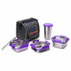 Signoraware All Steel Square Big Lunch Box