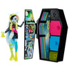 Monster High™ Doll and Fashion Set| Frankie Stein™ Doll| Skulltimate Secrets™|Neon Frights™| Dress-Up Locker with 19+ Surprises