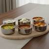 VINOD Stainless Steel Vati / Katori Set of 6 Pieces - 300 ml