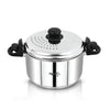 Pigeon Stainless Steel Strainer Mate Without Glass Lid (3.7 Liter)