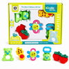 Chanak Baby Kinder Rattle Set for 0-6 Months Old Baby-6Pcs