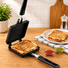 Tosaa Super Jumbo Grill Sandwich Toaster Non-Stick Black