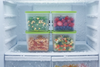 Tupperware Freezer Mate 1.5L Set of 4 Pieces - Green