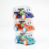 Chanak Transparent Gear Bus- Pack of 3 (Multicolor)
